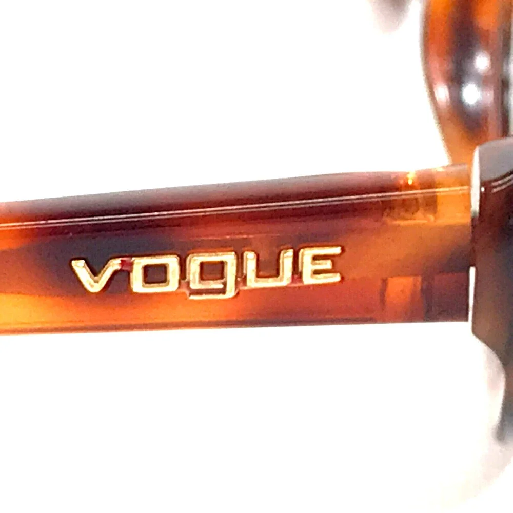 Vogue Eyeglasses Frames VO2554 W655 Tortoise Brown Oval Full Rim 50-16-135